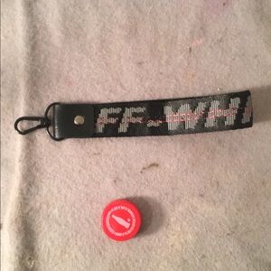 Custom Off-White Keychain